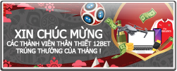 12BET KHÁCH HÀNG THÂN THIẾT